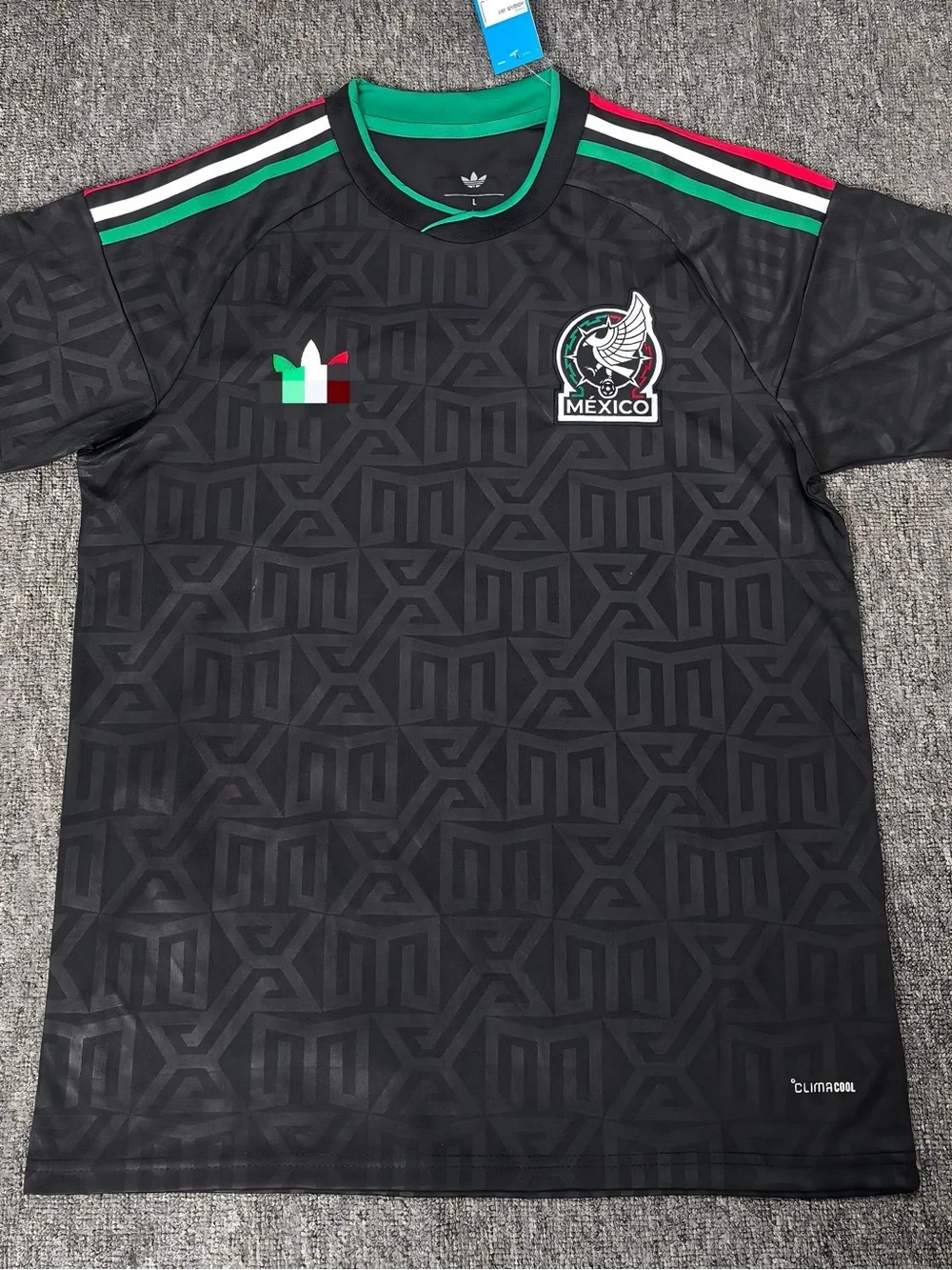 SOCCER JERSEY MÉXICO BLACK - Picture 1 of 2